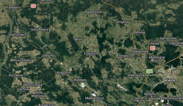 Działka budowlana Łopuszno, ul. Strażacka