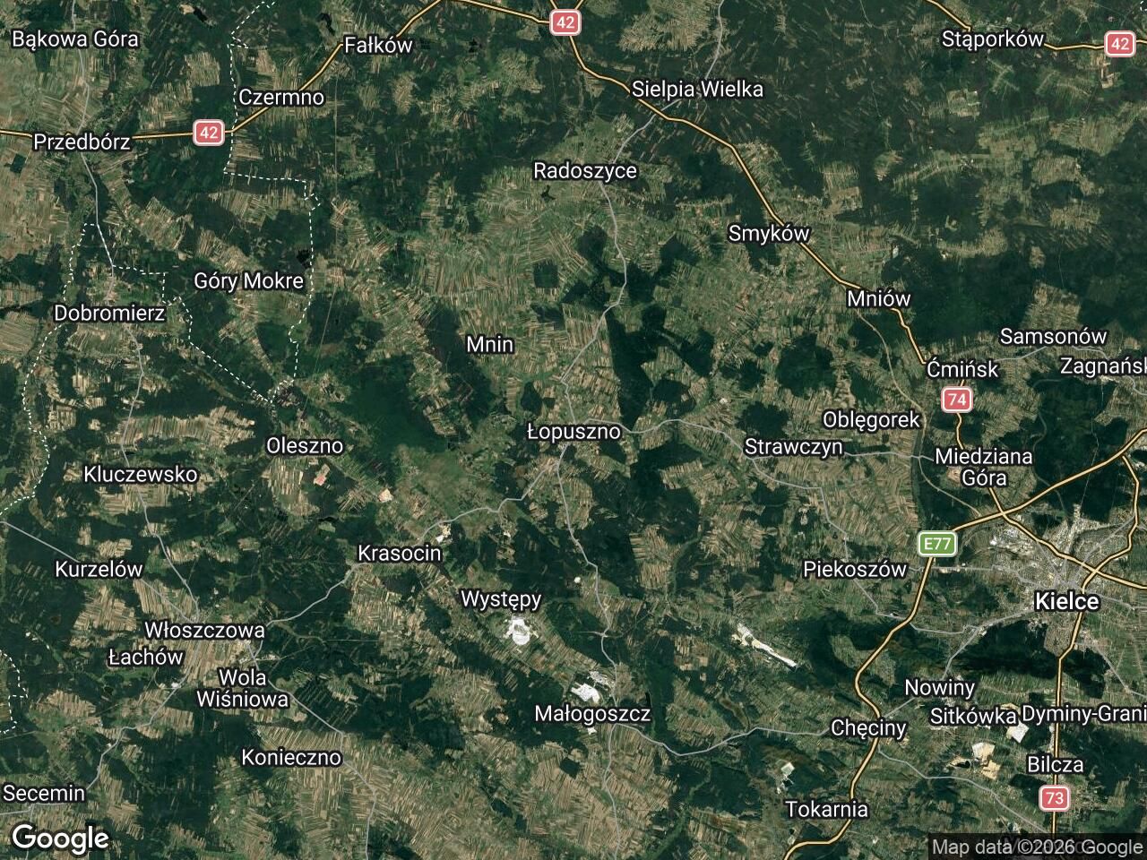 Działka budowlana Łopuszno, ul. Strażacka. Zdjęcie 1