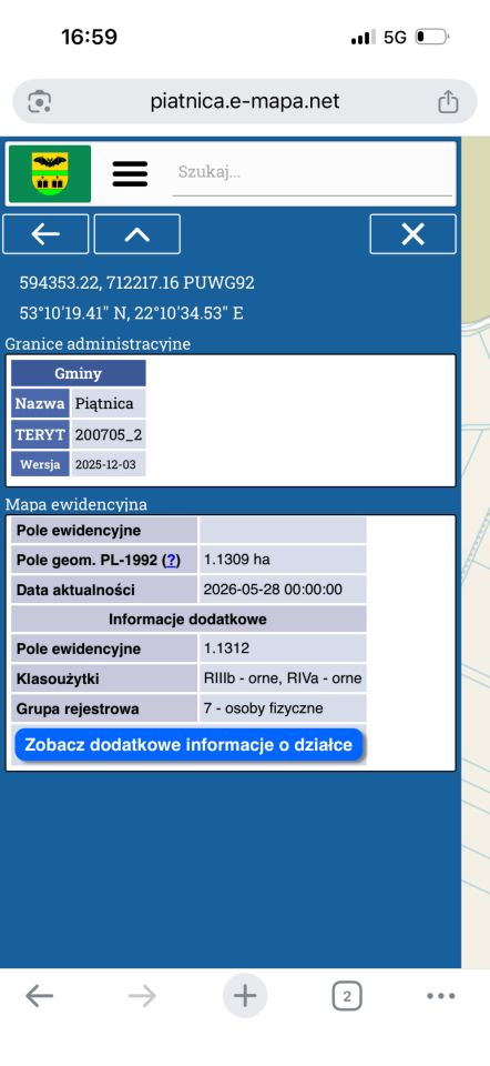 Działka rolna Drozdowo Drozdowo Dolne, Kraska. Zdjęcie 1