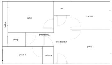 Mieszkanie 4-pokojowe Rzeszów Nowe Miasto, ul. Podwisłocze