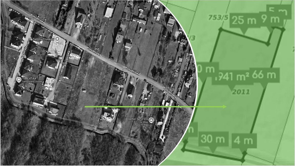 Działka budowlana Truskaw, ul. Południowa. Zdjęcie 2