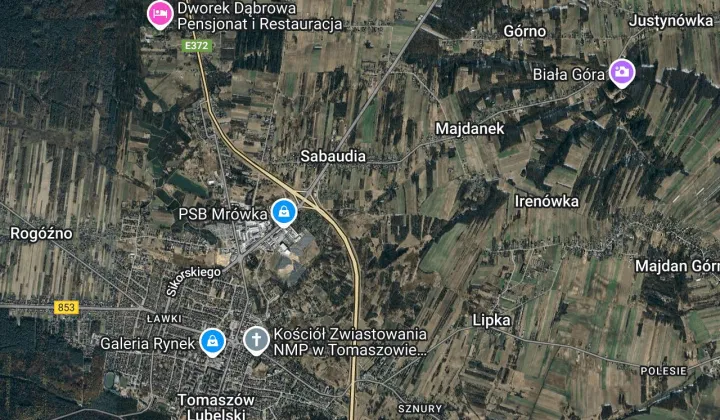 Działka rod Tomaszów Lubelski, ul. Ofiar Bełżca