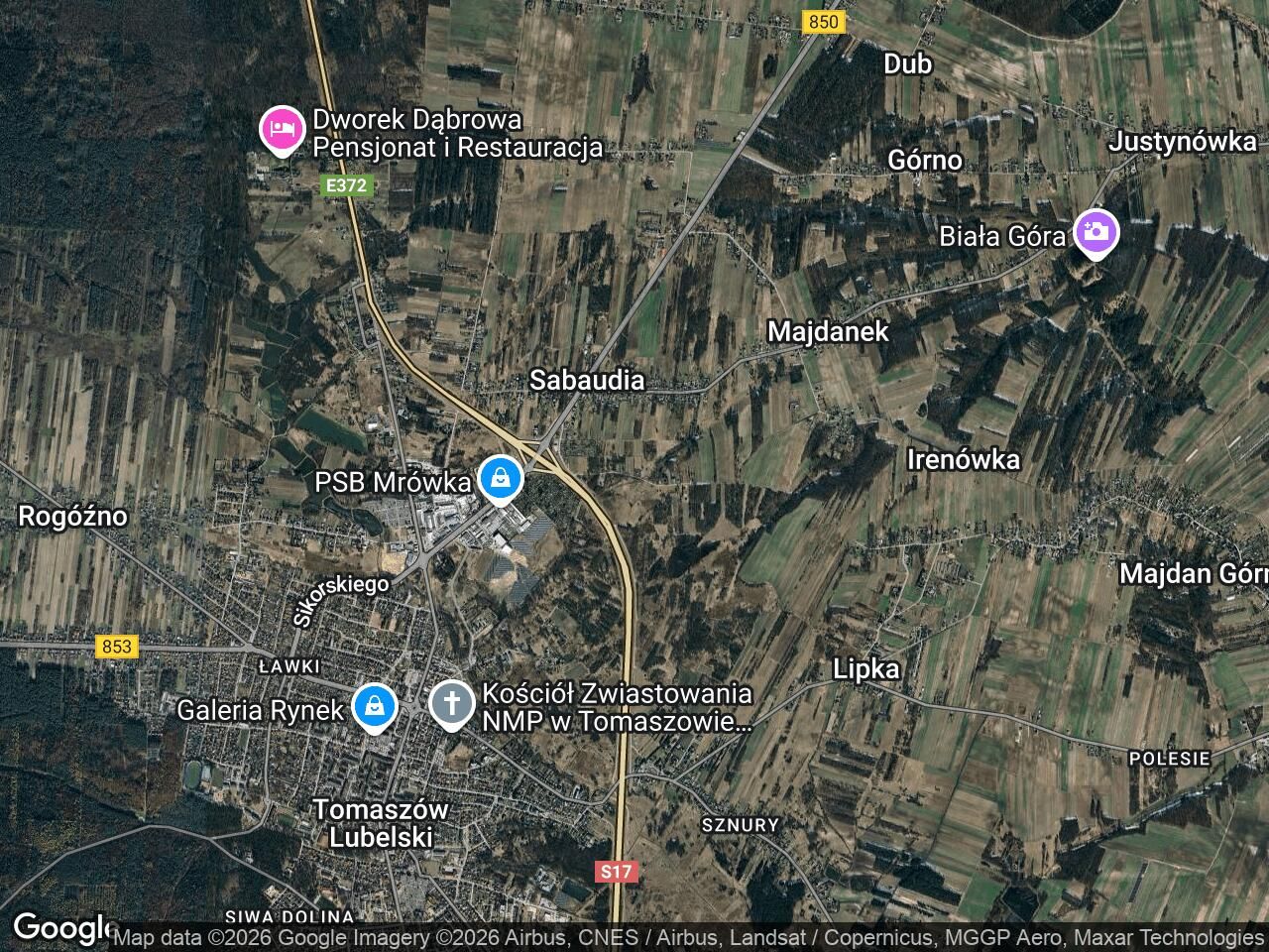 Działka rod Tomaszów Lubelski, ul. Ofiar Bełżca