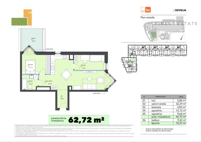 Mieszkanie 4-pokojowe Warszawa Ursynów, ul. Józefa Feliksa Ciszewskiego. Zdjęcie 25