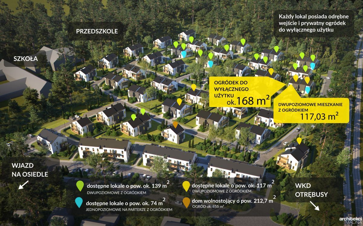 Mieszkanie 4-pokojowe Otrębusy, ul. Waniliowa. Zdjęcie 17