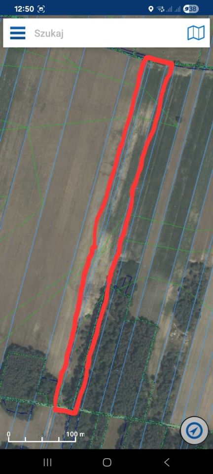 Działka rolna Parznice