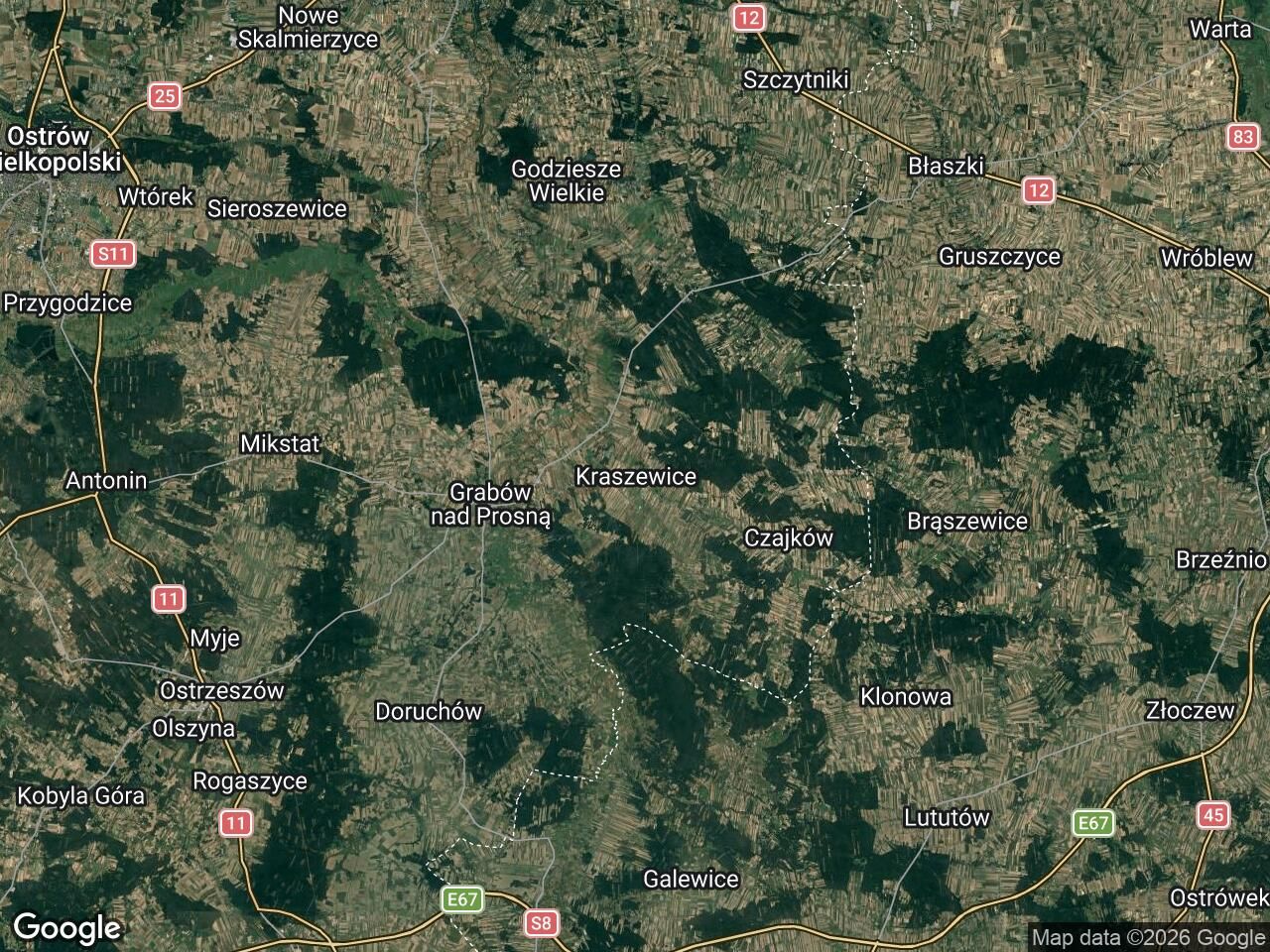 Działka rolna Kraszewice. Zdjęcie 1