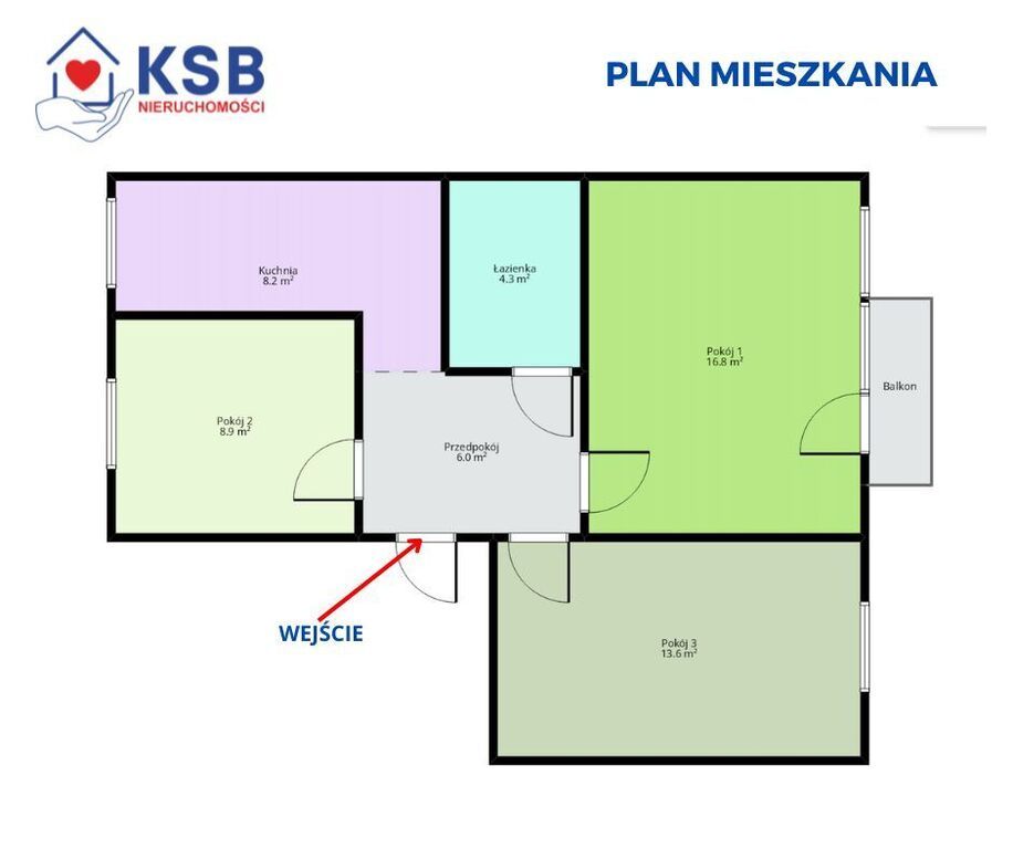 Mieszkanie 3-pokojowe Ostrowiec Świętokrzyski, os. Ogrody. Zdjęcie 17