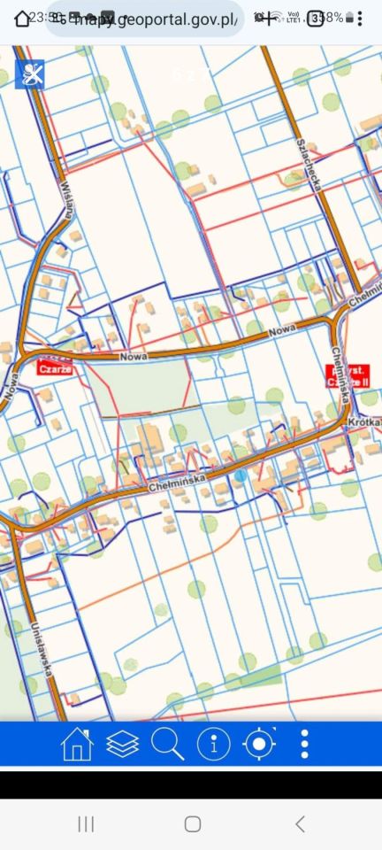 Działka budowlana Czarże, ul. Szlachecka. Zdjęcie 6