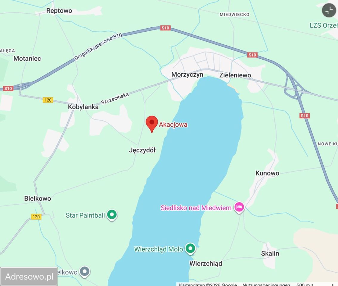 Działka budowlana Jęczydół, ul. Akacjowa. Zdjęcie 2