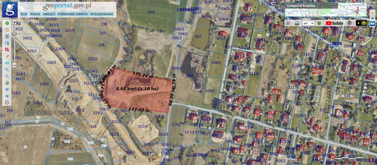 Działka budowlana Okszów. Zdjęcie 5