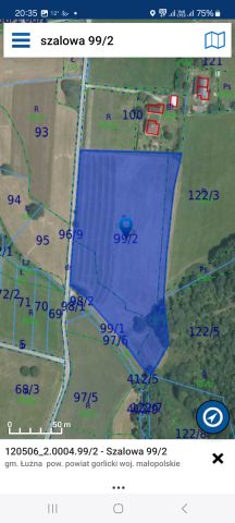 Działka rolno-budowlana Szalowa Bochnia. Zdjęcie 1