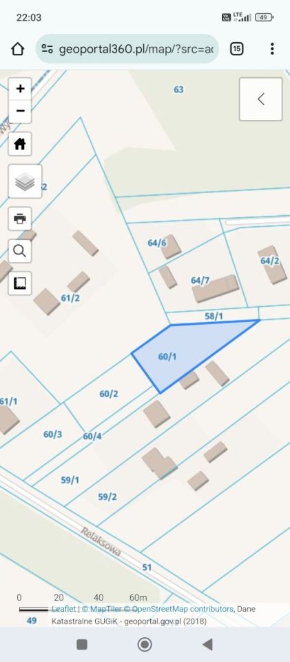 Działka budowlana Radom, ul. Relaksowa. Zdjęcie 7