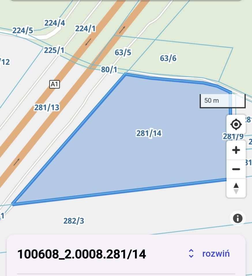 Działka inwestycyjna Teolin. Zdjęcie 6
