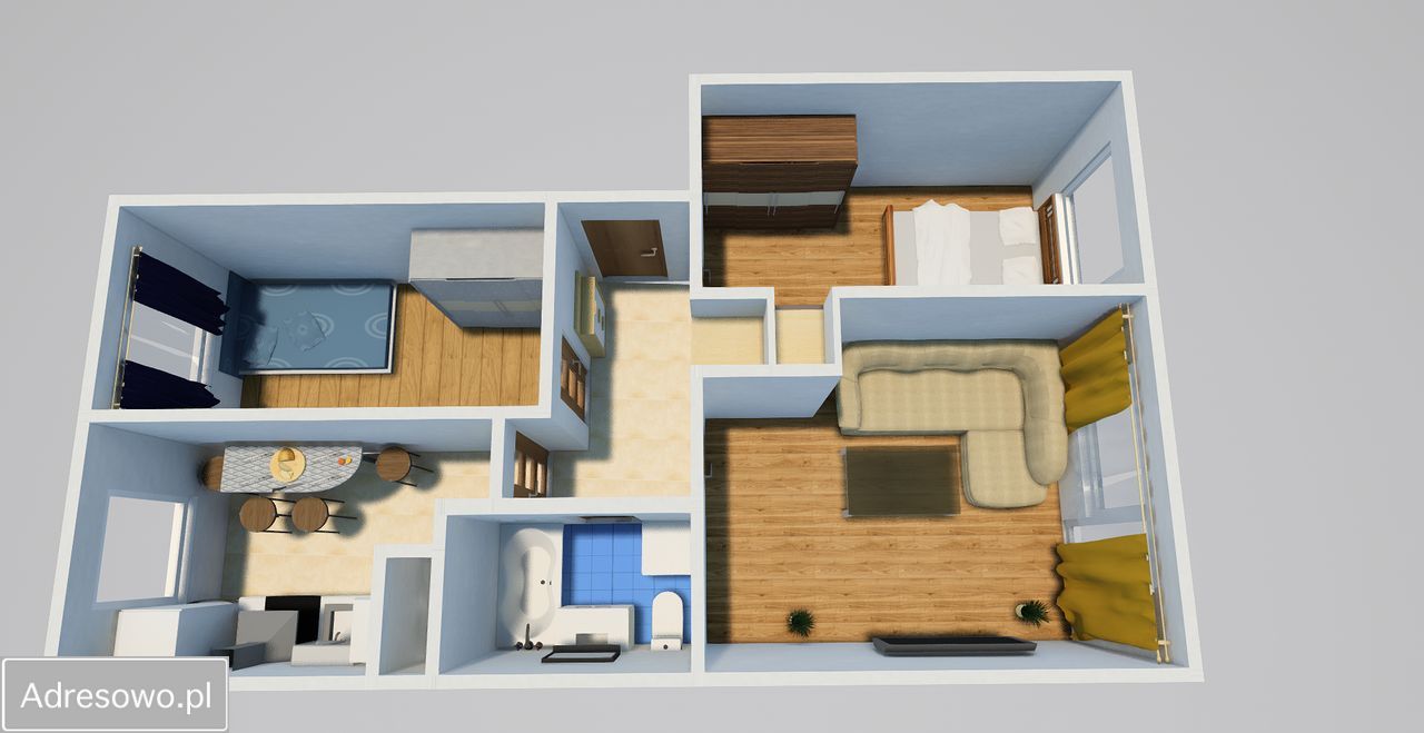 Mieszkanie 3-pokojowe Rzepin, ul. Bolesława Chrobrego. Zdjęcie 20