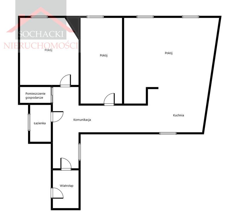 Mieszkanie 3-pokojowe Lubań, ul. Bankowa. Zdjęcie 14