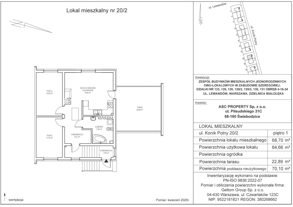 Mieszkanie 3-pokojowe Warszawa Białołęka, ul. Konik Polny. Zdjęcie 15
