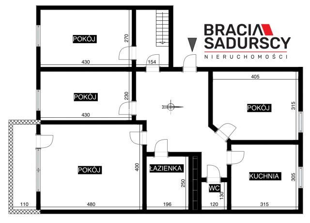 Mieszkanie 6-pokojowe Kraków Prądnik Biały, ul. Kuźnicy Kołłątajowskiej. Zdjęcie 3