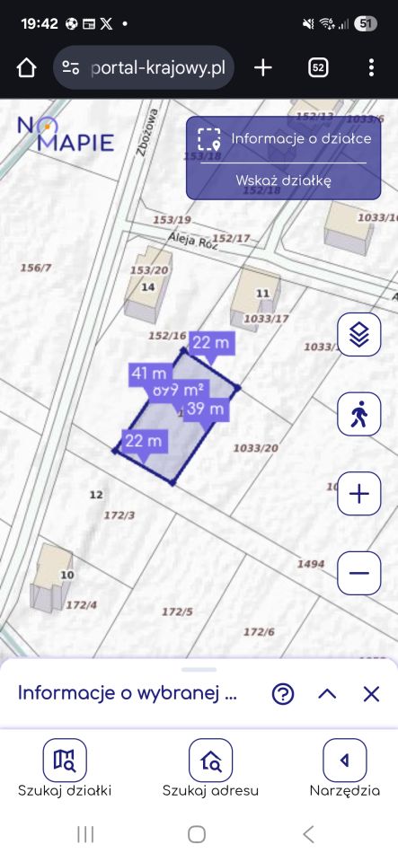 Działka budowlana Wilków, ul. Zbożowa. Zdjęcie 2