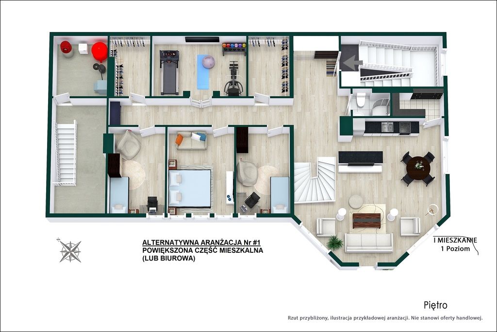 dom wolnostojący, 4 pokoje Wołomin, ul. Gdyńska. Zdjęcie 48