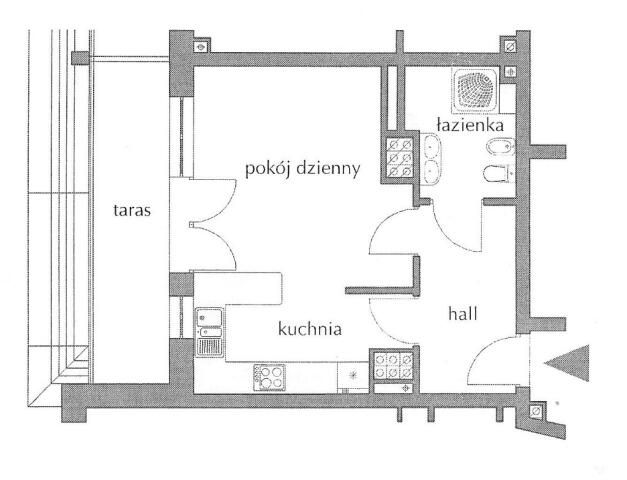 Mieszkanie 1-pokojowe Kraków, ul. Ludwinowska. Zdjęcie 15