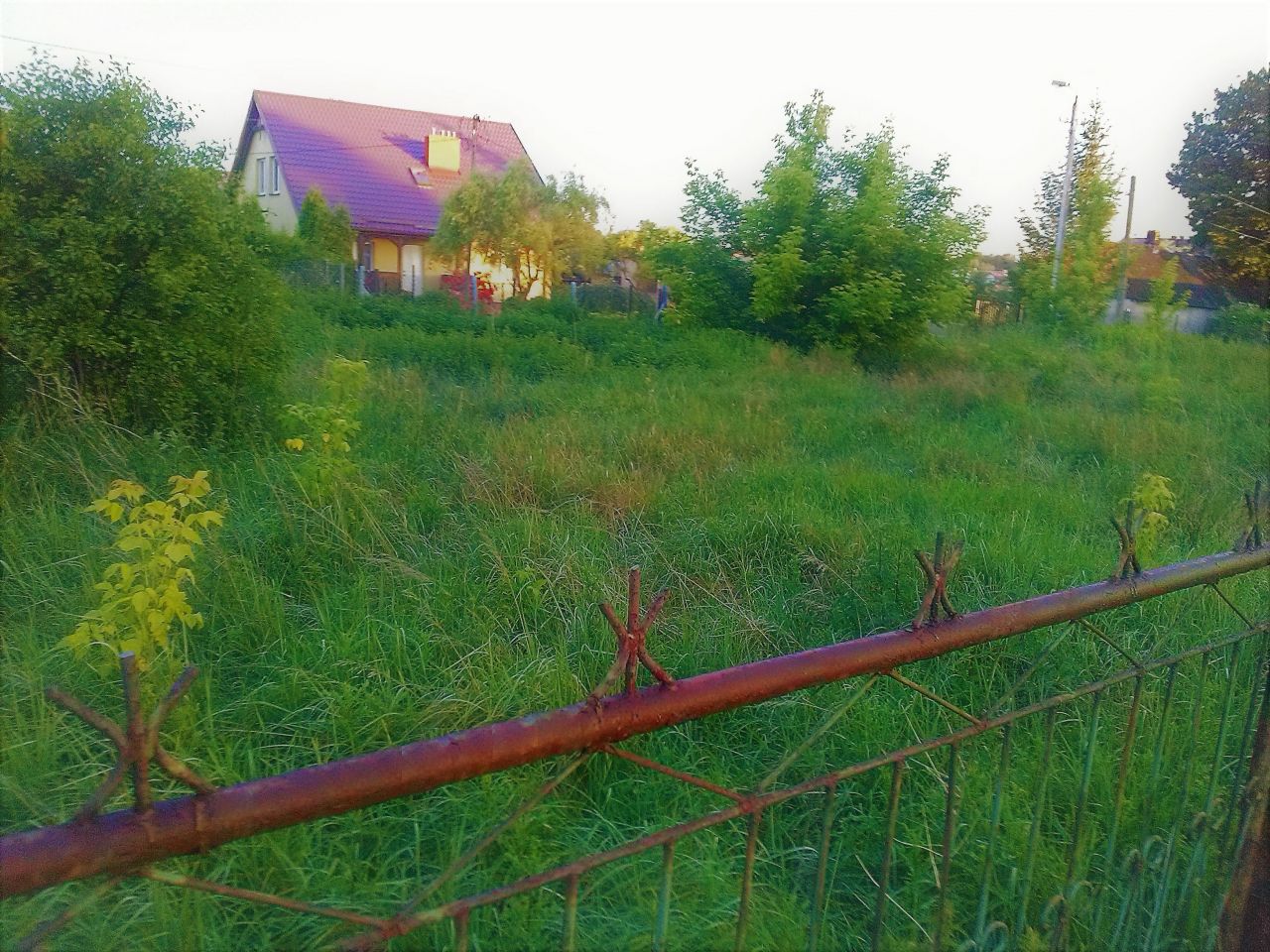 Działka budowlana Jeziórko Ustanówek, ul. Porankowa