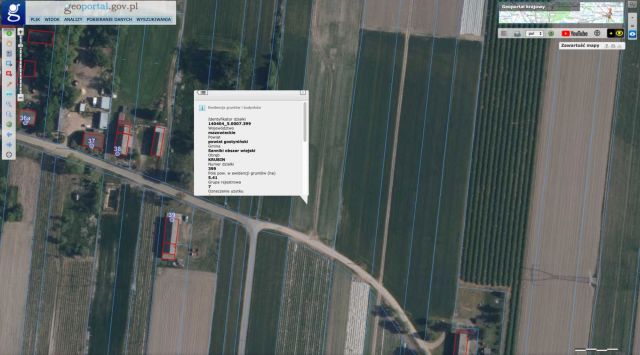 Działka rolna Krubin. Zdjęcie 1