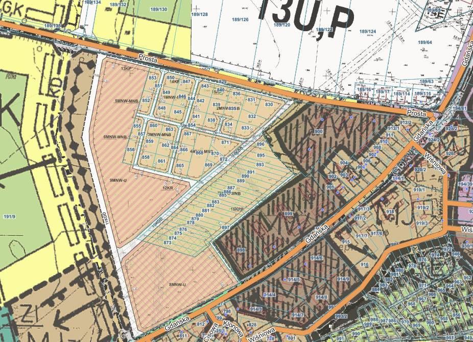 Działka budowlana Rusocin, ul. Prosta. Zdjęcie 5