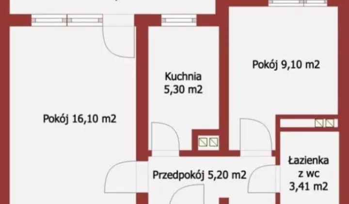 Mieszkanie 2-pokojowe Sosnowiec Sielec, ul. Zamkowa