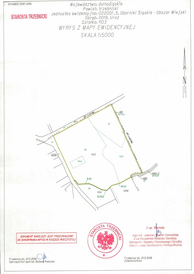 Działka rolna Uraz. Zdjęcie 9