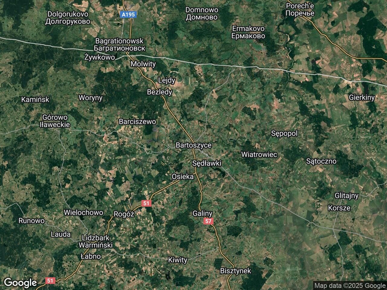 Działka rekreacyjna Bartoszyce