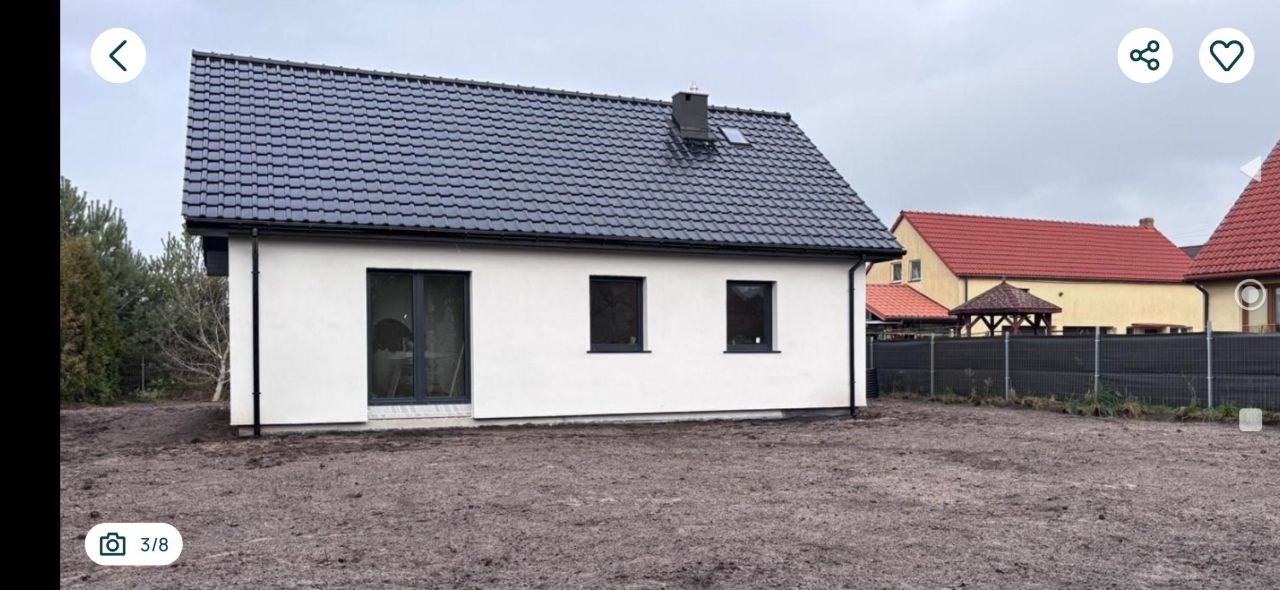 dom wolnostojący, 4 pokoje Rurzyca Dobroszyn, ul. Siewna. Zdjęcie 3