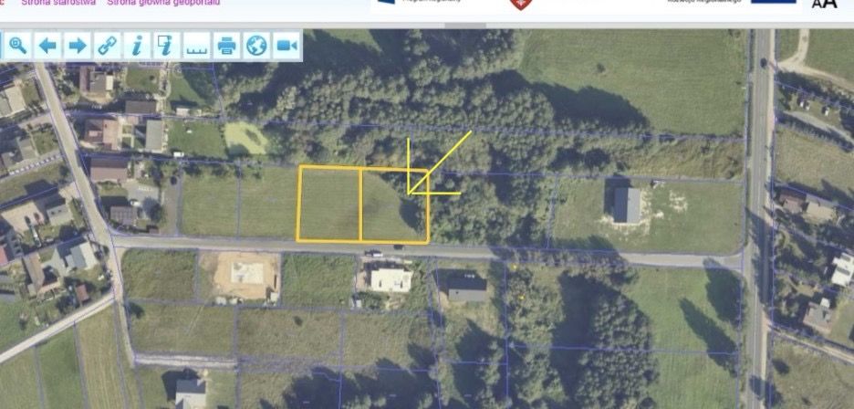 Działka budowlana Licheń Stary Obory Pierwsze, ul. Graniczna