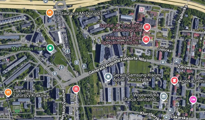 Garaż/miejsce parkingowe Kraków Prądnik Biały, ul. gen. Augusta Fieldorfa-Nila