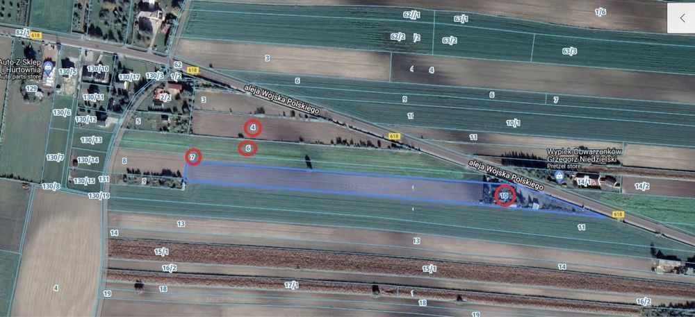 Działka budowlana Pułtusk, al. Wojska Polskiego. Zdjęcie 2