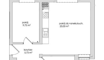 Mieszkanie 3-pokojowe Koninko