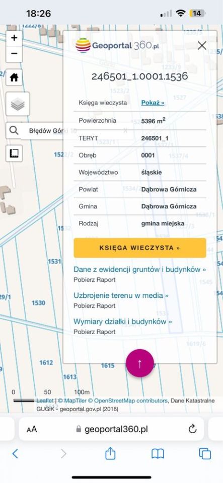 Działka budowlana Dąbrowa Górnicza Błędów, ul. Górki. Zdjęcie 3