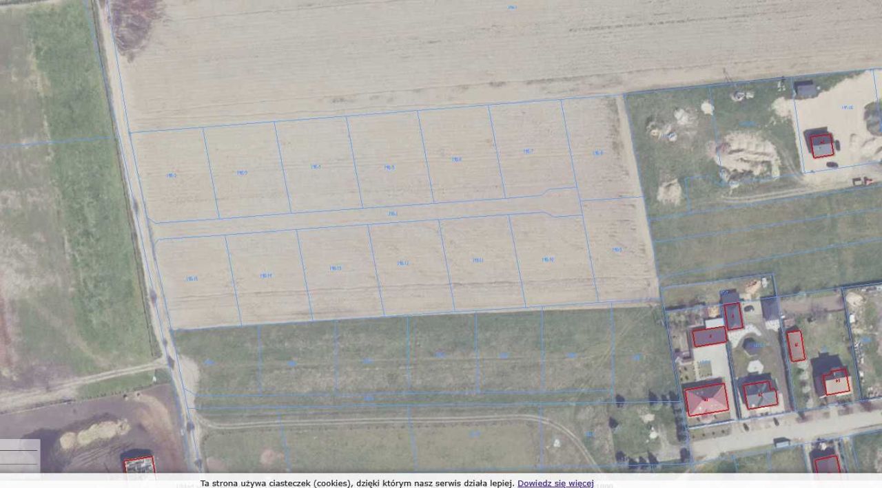 Działka budowlana Przyborów. Zdjęcie 4