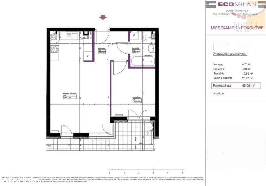 Mieszkanie 2-pokojowe Milanówek, ul. Warszawska. Zdjęcie 10