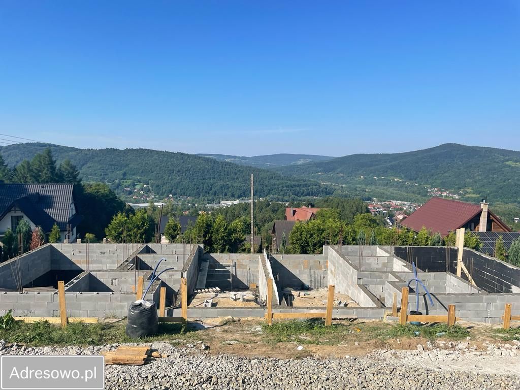 bliźniak, 4 pokoje Sucha Beskidzka, ul. Wiosenna. Zdjęcie 3