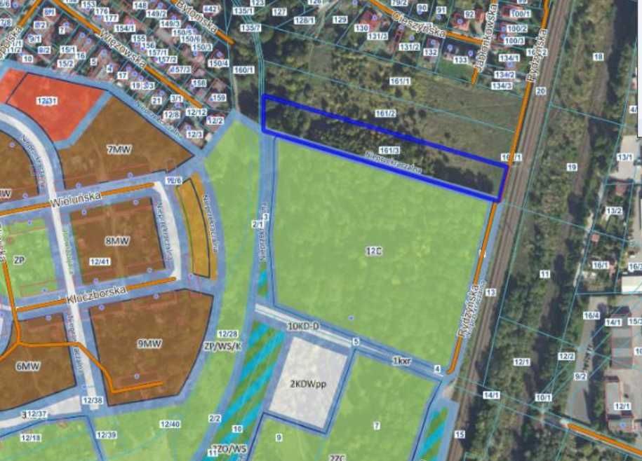 Działka rolno-budowlana Poznań Dębiec, ul. Rydzyńska. Zdjęcie 2