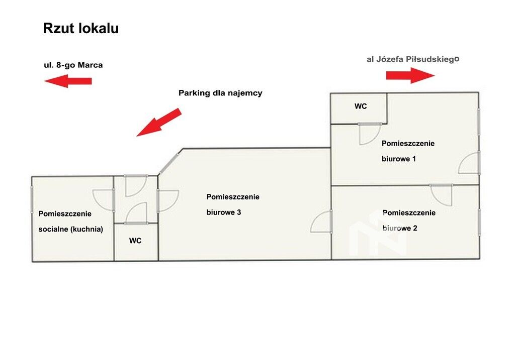 Lokal Rzeszów, al. Józefa Piłsudskiego. Zdjęcie 12