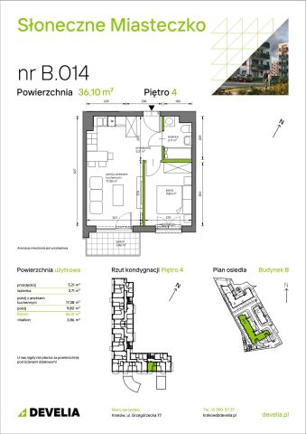 Mieszkanie 2-pokojowe Kraków Bieżanów, ul. Henryka i Karola Czeczów. Zdjęcie 7