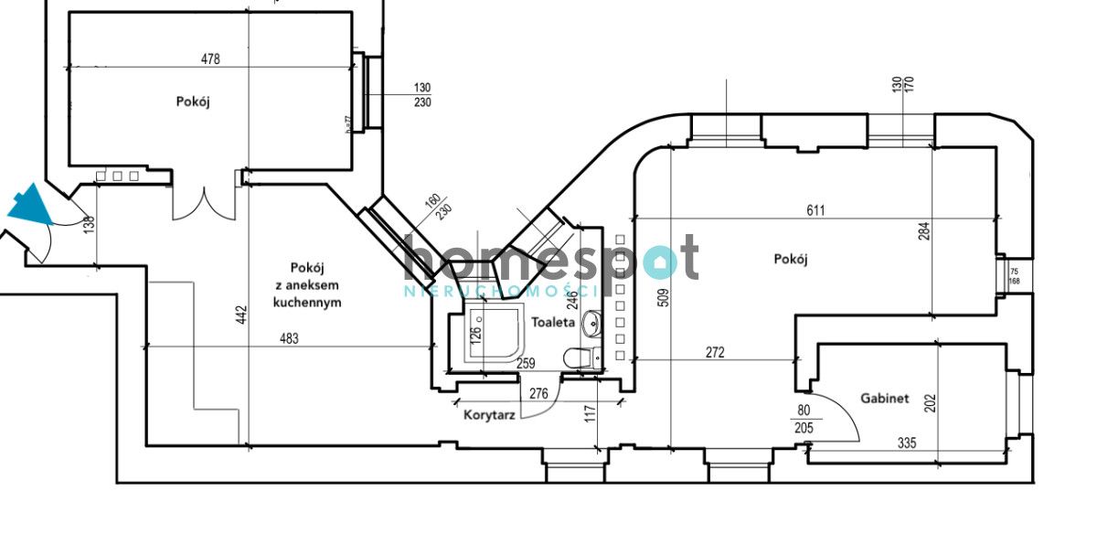 Mieszkanie 3-pokojowe Poznań Stare Miasto, al. Karola Marcinkowskiego. Zdjęcie 18