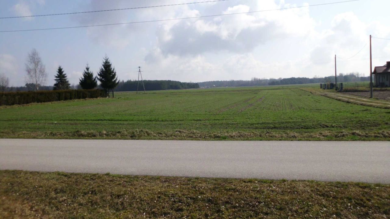 Działka budowlana Oksa, ul. Brzozowa