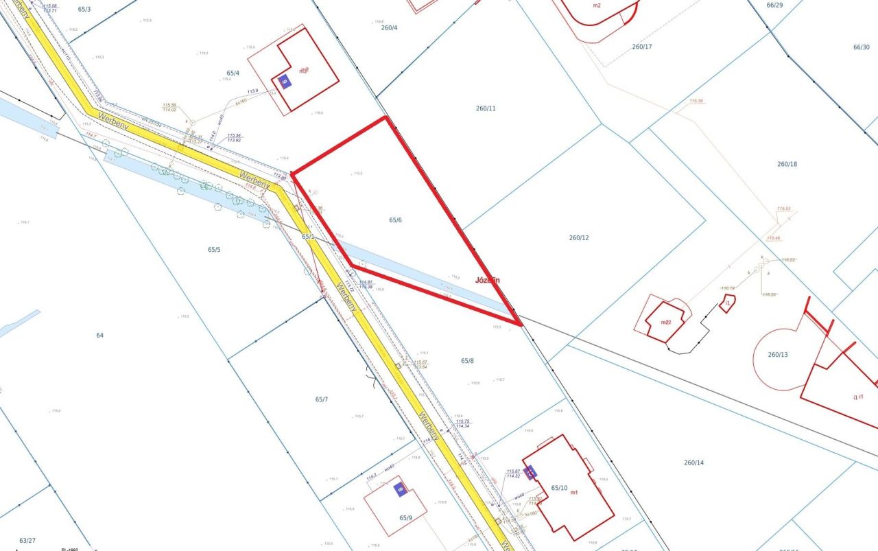 Działka budowlana Józefin, ul. Werbeny. Zdjęcie 3