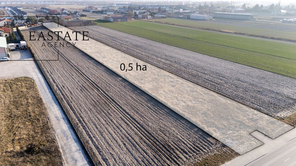 Działka inwestycyjna Zgorzała, ul. Postępu. Zdjęcie 4