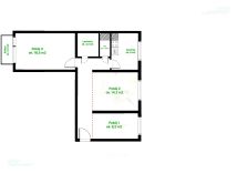 Mieszkanie 3-pokojowe Inowrocław Rąbin, ul. Wojska Polskiego. Zdjęcie 1