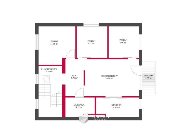 Mieszkanie 4-pokojowe Poznań Podolany, ul. Janiny Omańkowskiej. Zdjęcie 19