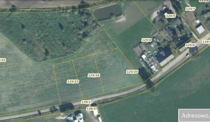 Działka budowlana Bzowo